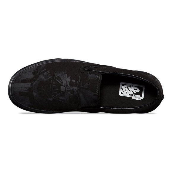 NEW VANS x STAR WARS Classic Slip On Shoes Darth V - Picture 2 of 7